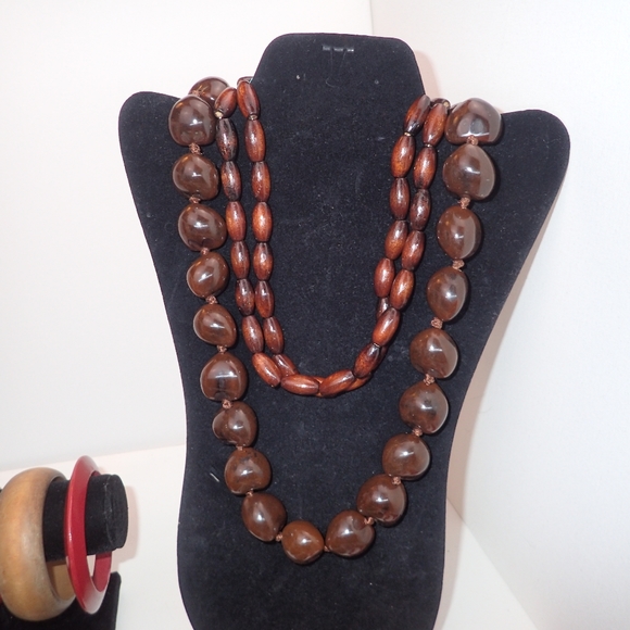 Custom Wood/ Bead jewelry bundle - Picture 7 of 7